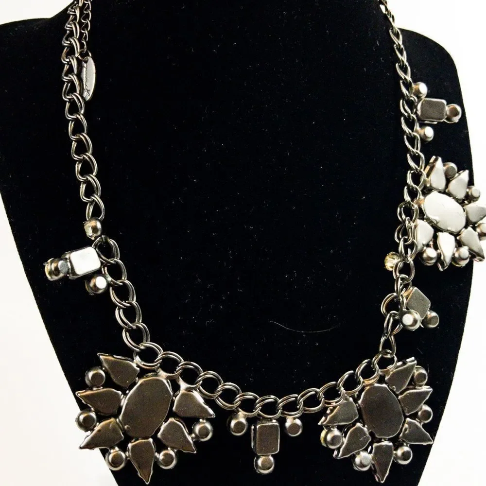 Red, White & Blue Rhinestone Necklace